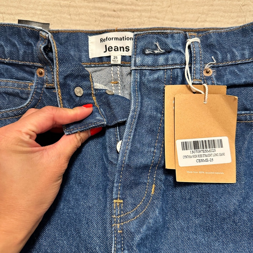 Reformation Cynthia Jeans